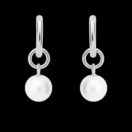 Pearly pop hoops